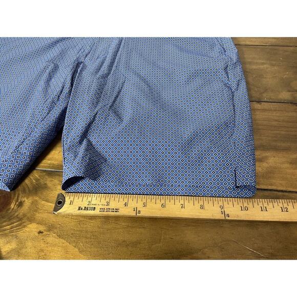 POLO RALPH LAUREN GOLF HYBRID SHORT 9" LINER BLUE AOP SIZE 40 - Picture 11 of 13
